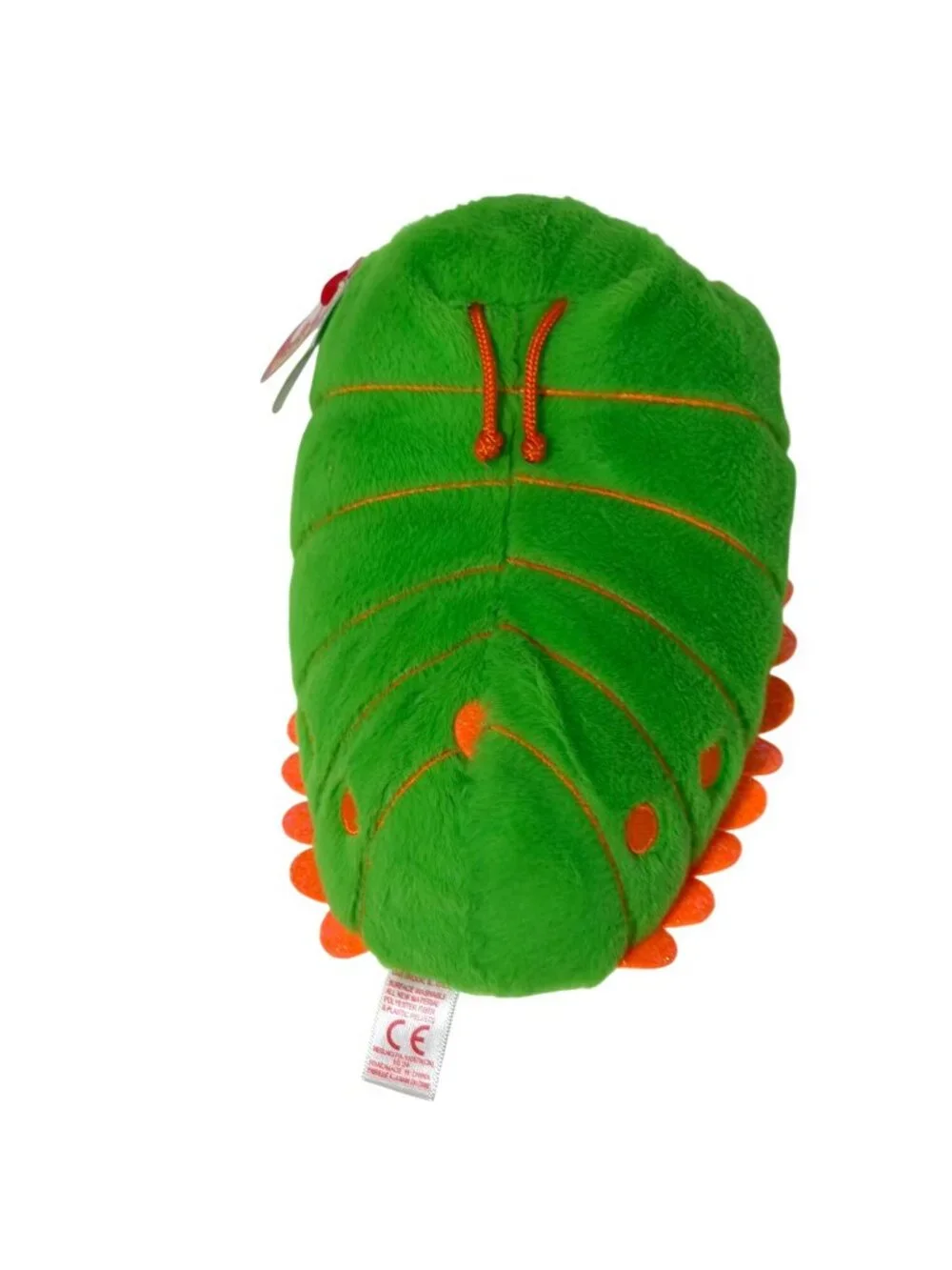 New Ty Beanie Boos Plush Pilar Stuffed Animal Doll Toy Catepillar Green Orange S